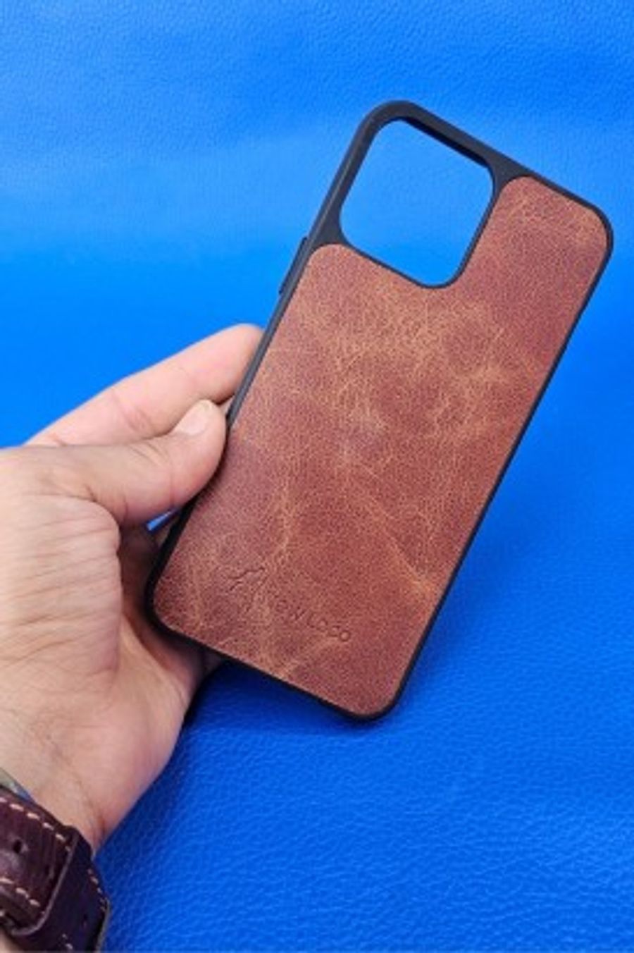 New Loco Hakiki Deri iPhone 13 Pro Max Kılıfı