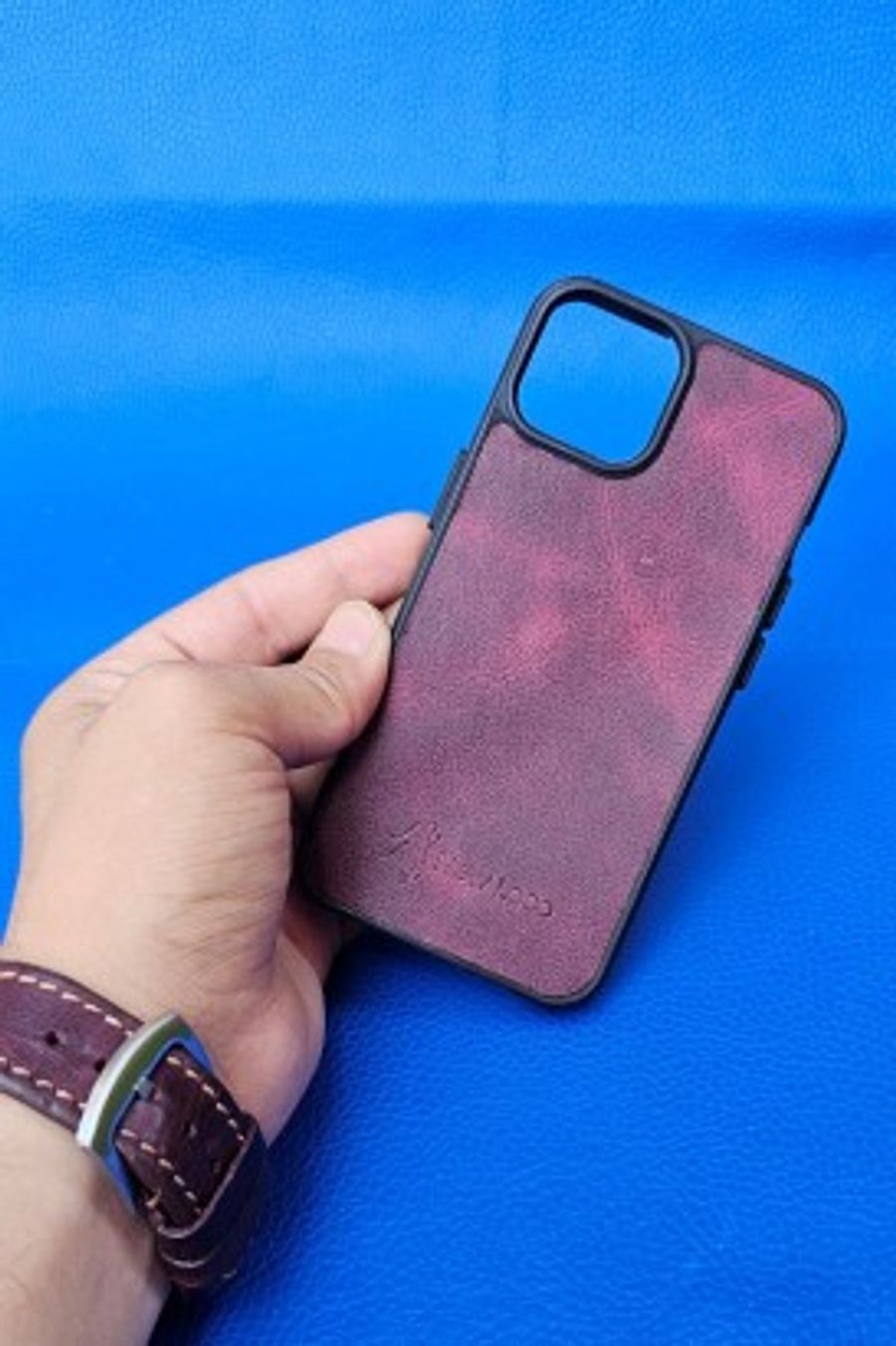 New Loco Hakiki Deri iPhone 14 Kılıfı