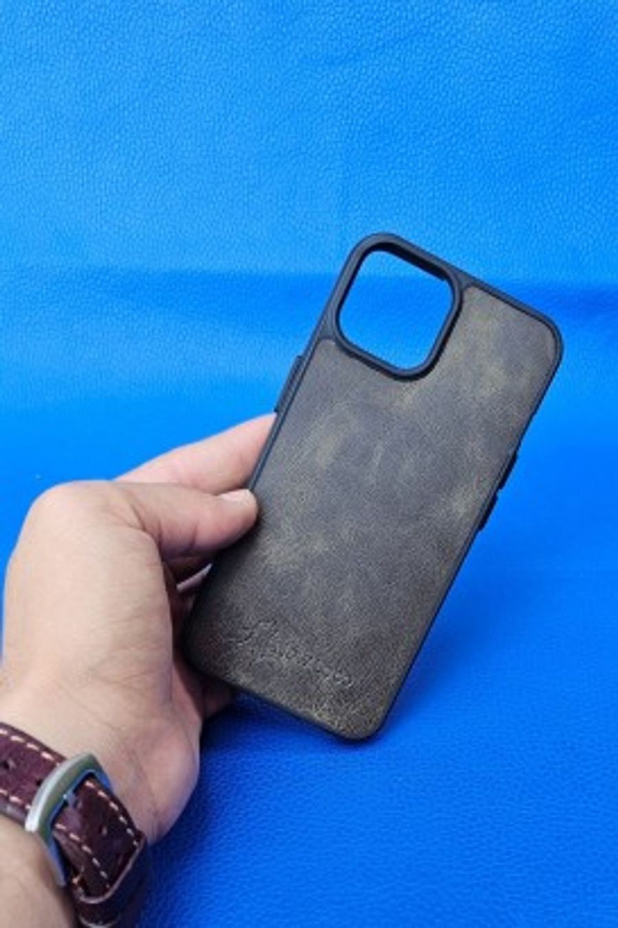 New Loco Hakiki Deri iPhone 14 Kılıfı