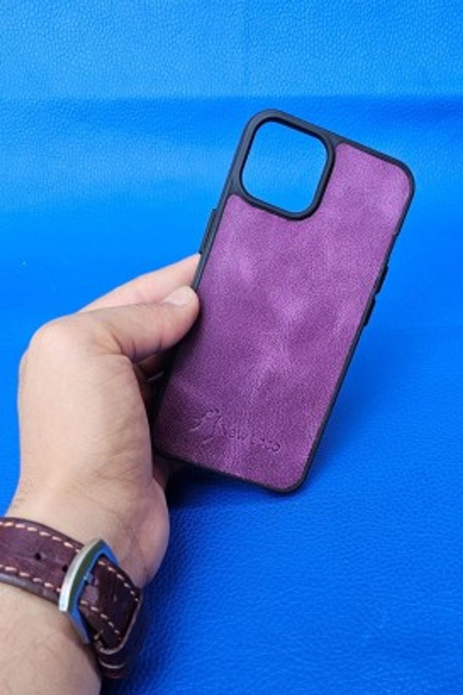 New Loco Hakiki Deri iPhone 14 Kılıfı