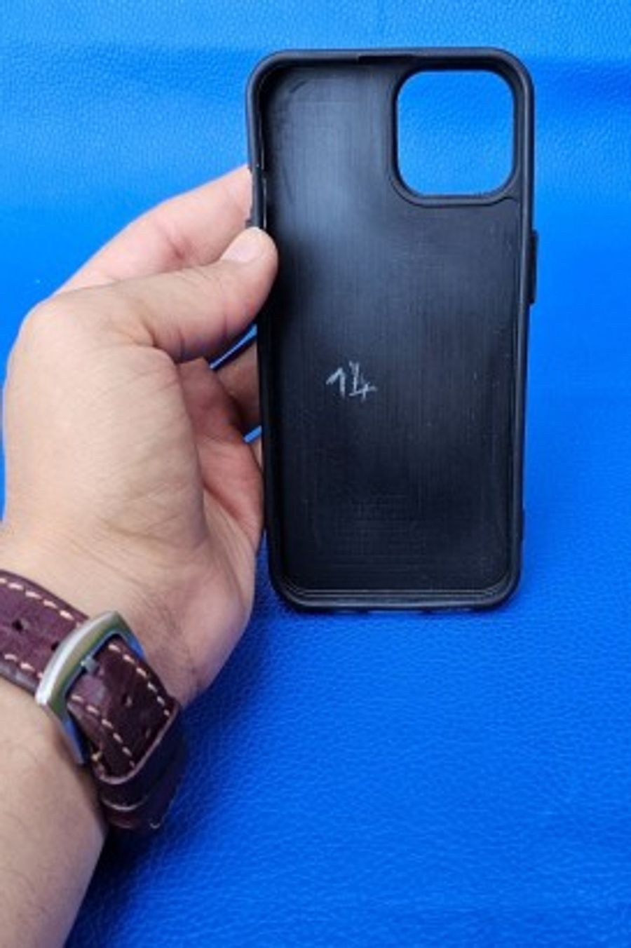 New Loco Hakiki Deri iPhone 14 Kılıfı