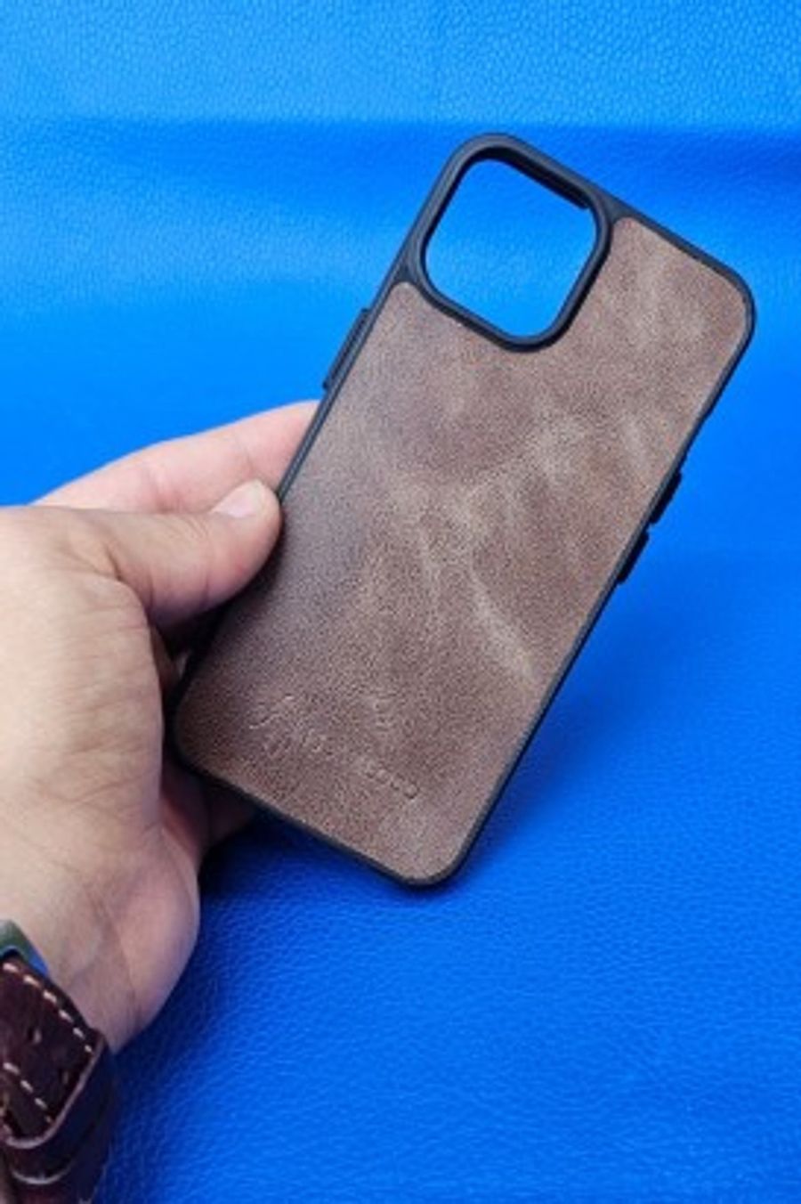 New Loco Hakiki Deri iPhone 14 Kılıfı