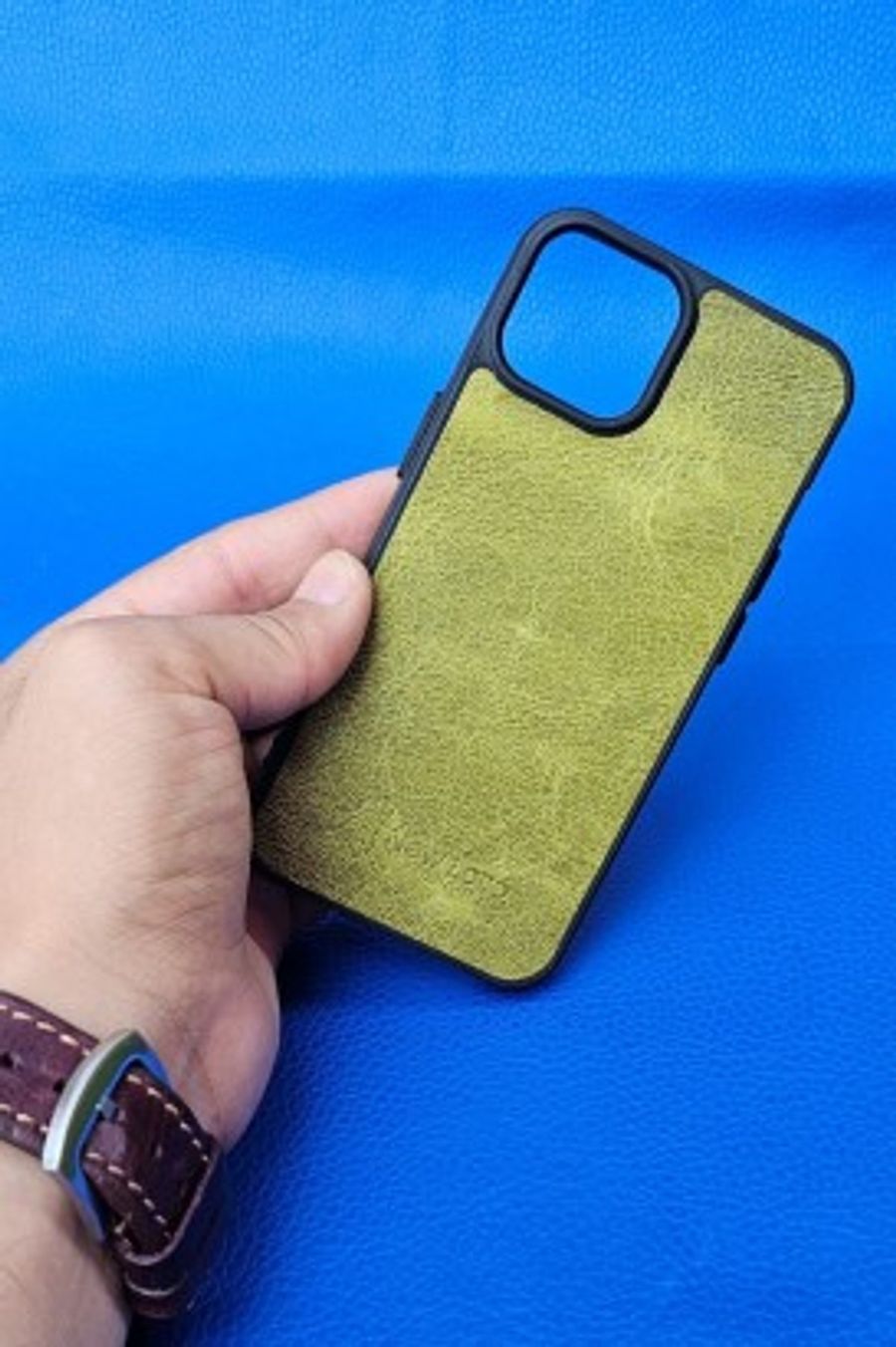 New Loco Hakiki Deri iPhone 14 Kılıfı