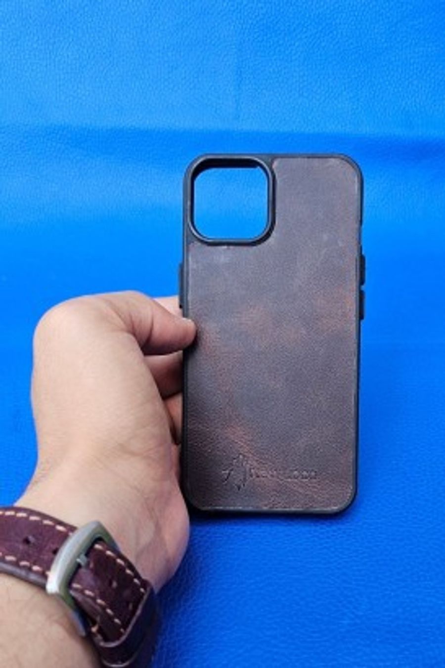 New Loco Hakiki Deri iPhone 14 Kılıfı