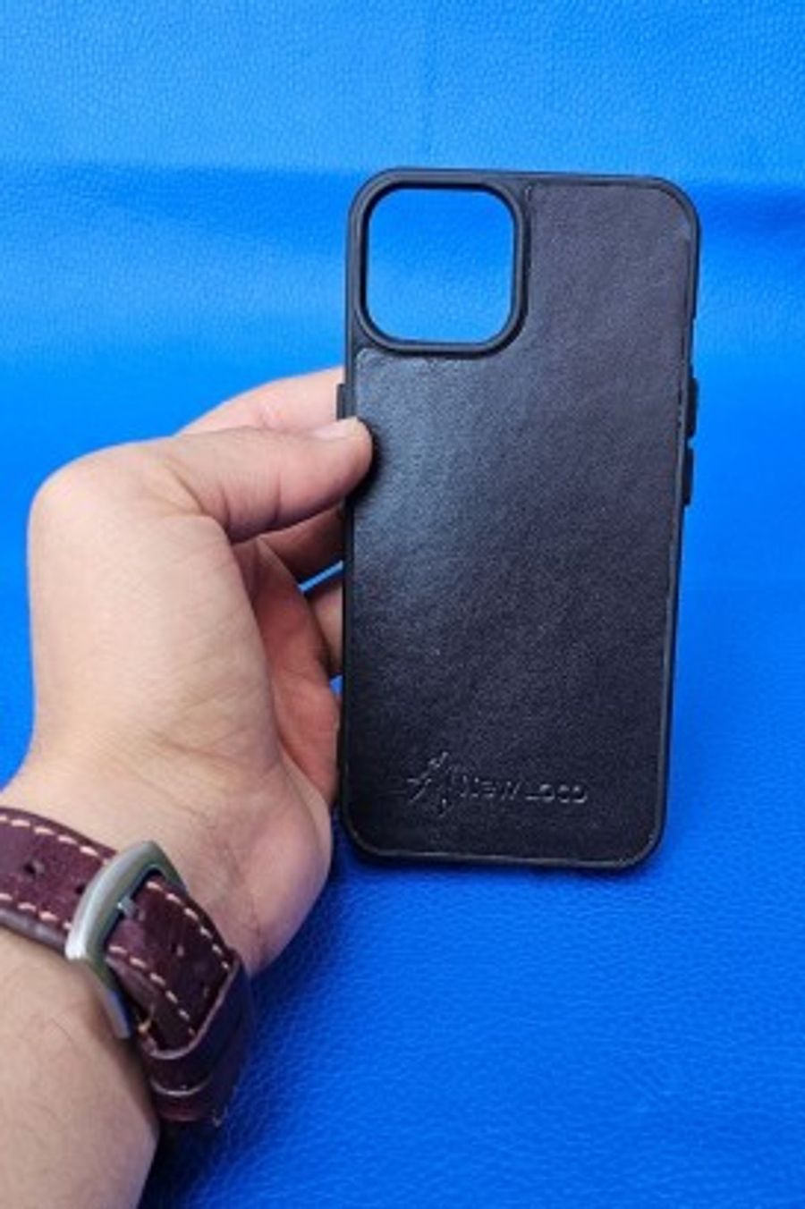 New Loco Hakiki Deri iPhone 14 Kılıfı