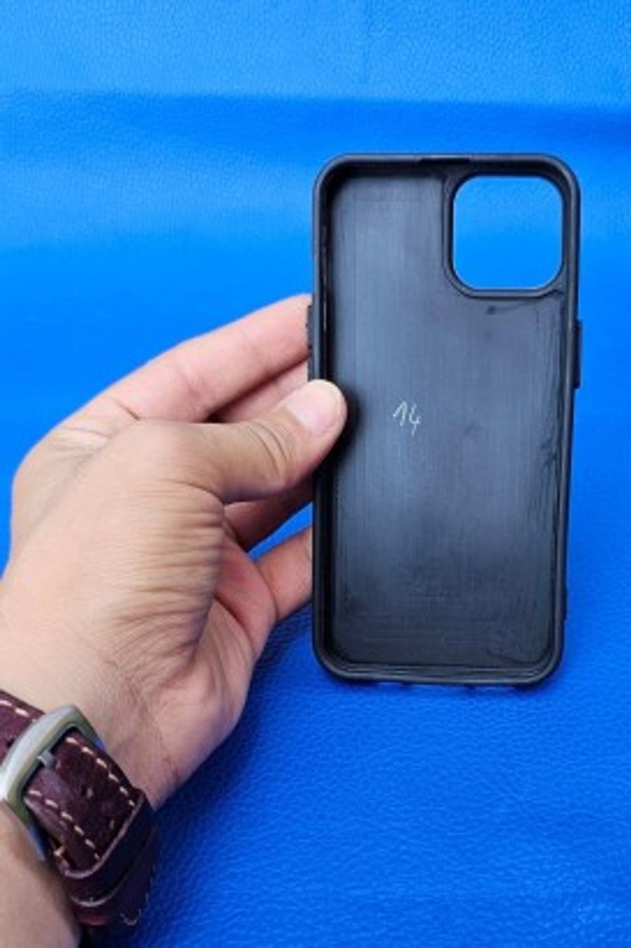 New Loco Hakiki Deri iPhone 14 Kılıfı