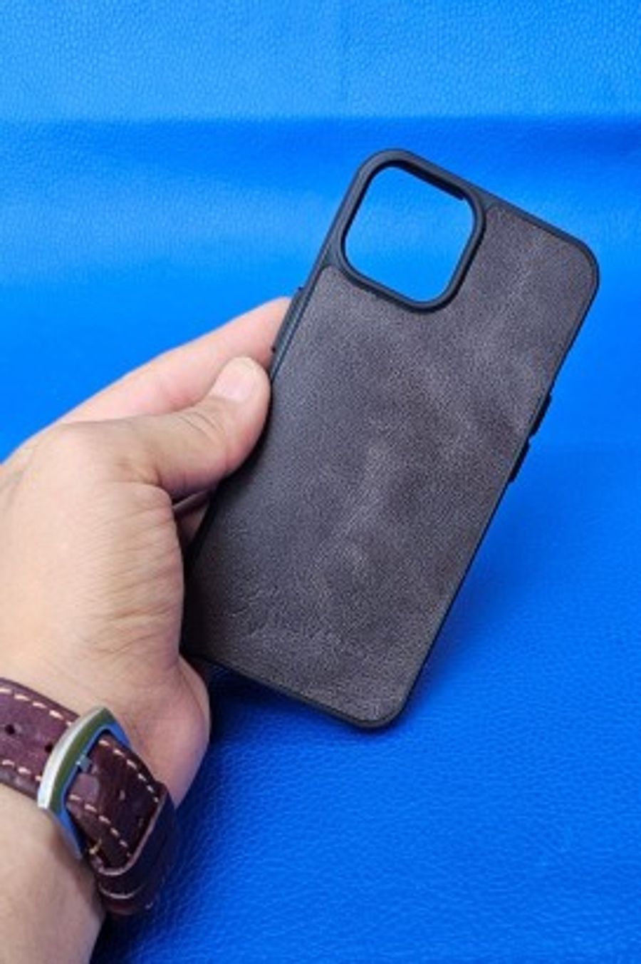 New Loco Hakiki Deri iPhone 14 Kılıfı