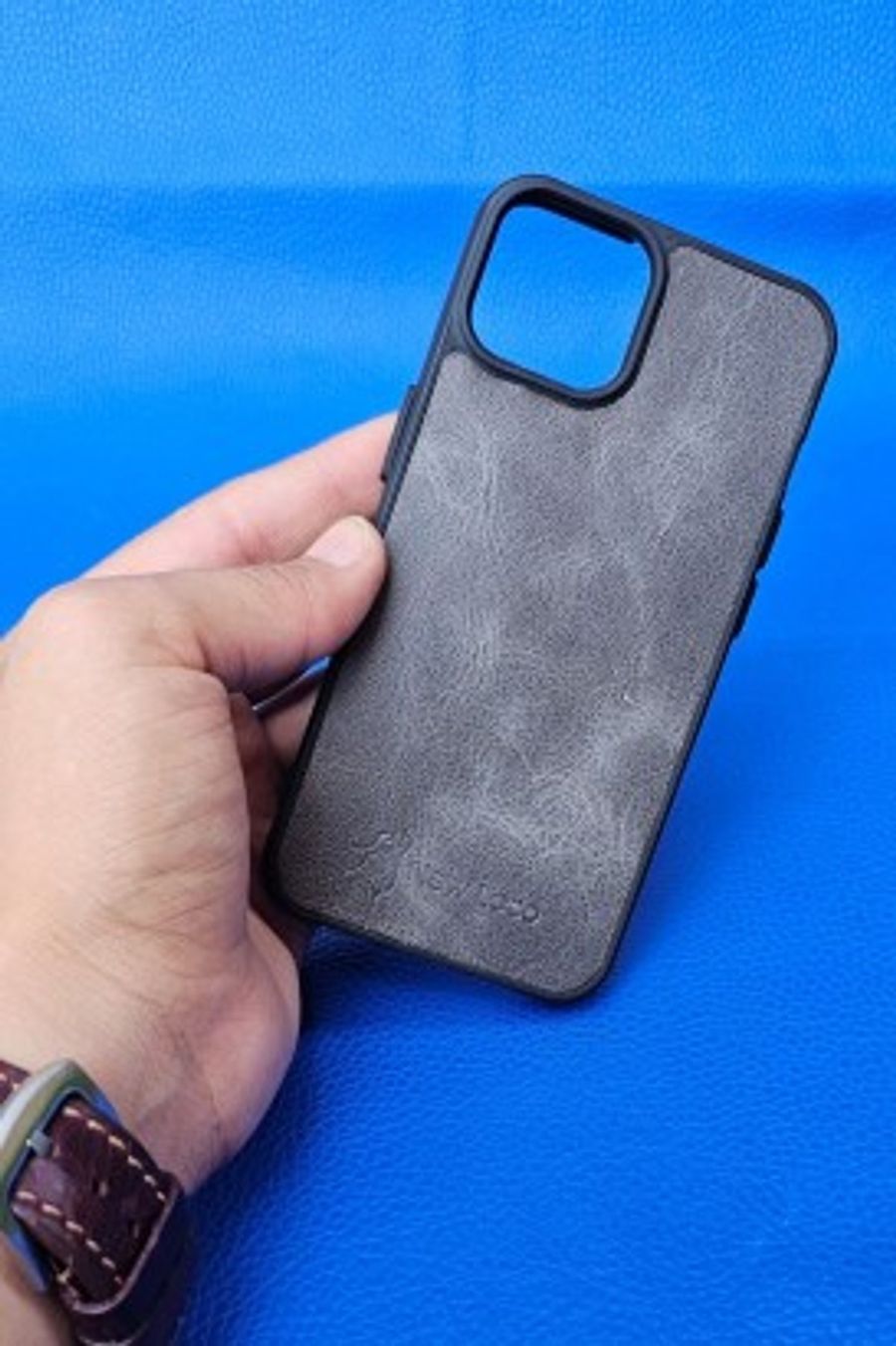 New Loco Hakiki Deri iPhone 14 Kılıfı