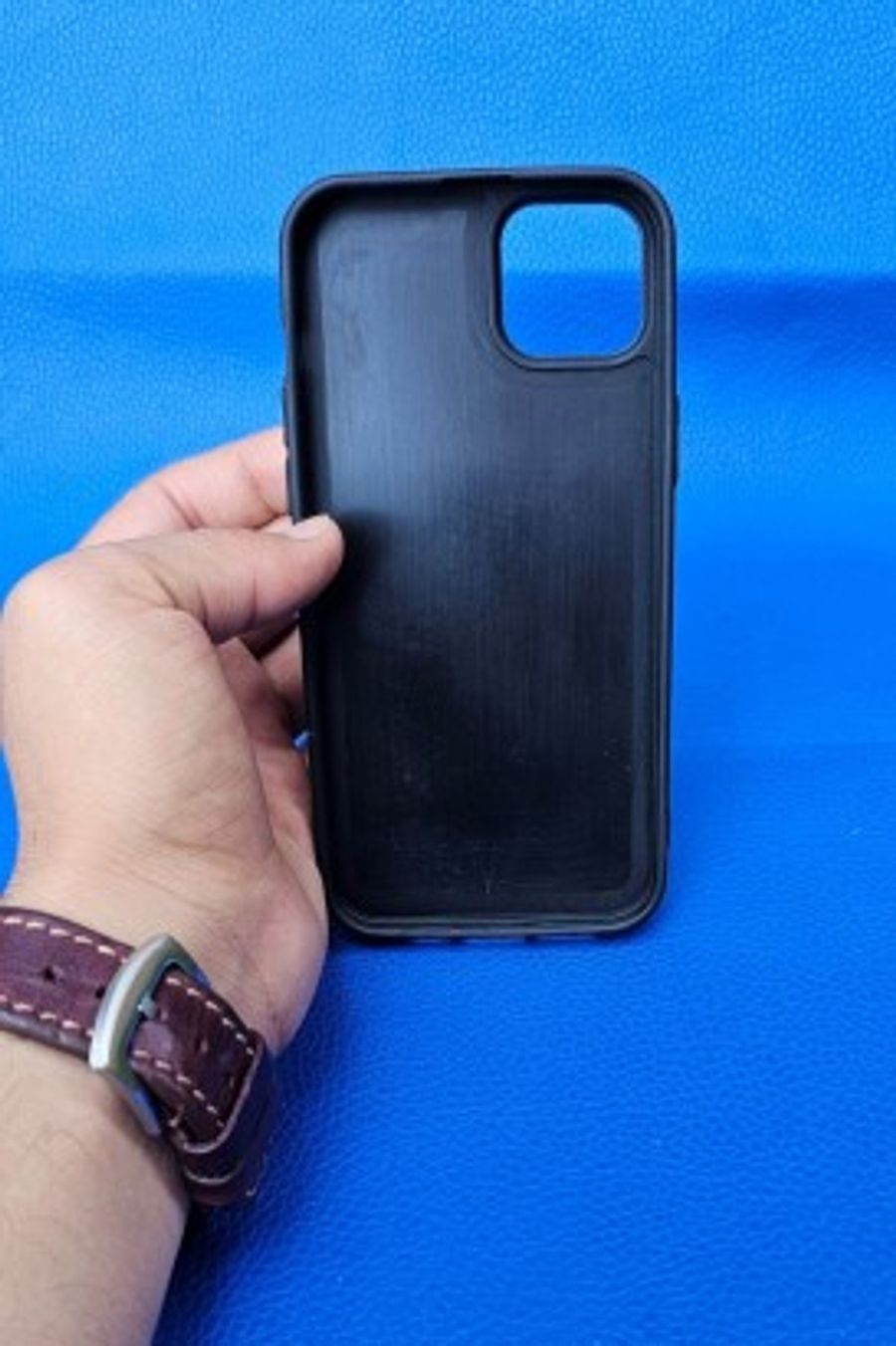 New Loco Hakiki Deri iPhone 14 Plas Kılıfı