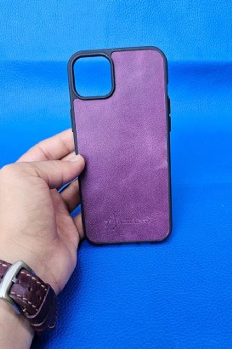New Loco Hakiki Deri iPhone 14 Plas Kılıfı
