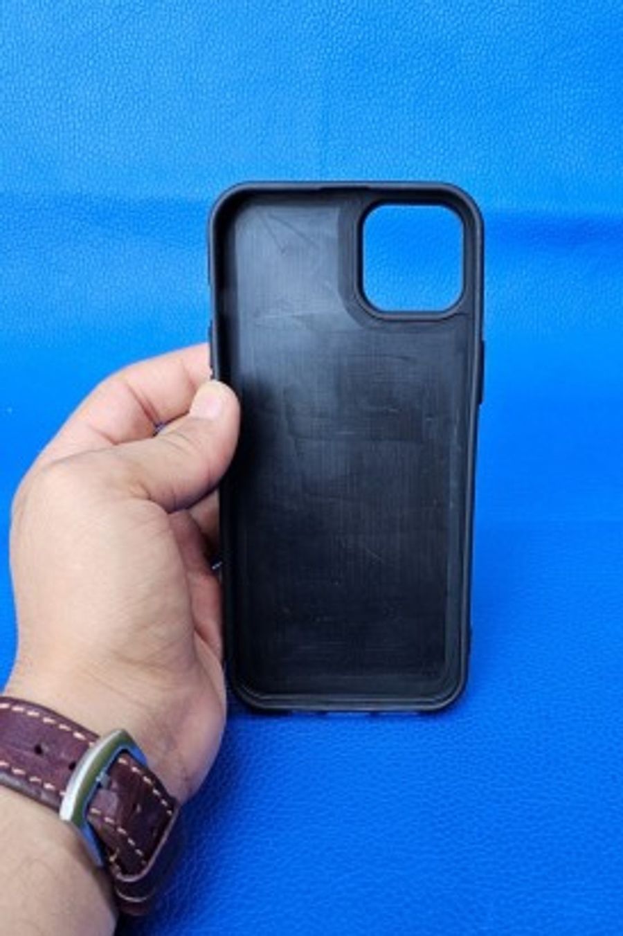 New Loco Hakiki Deri iPhone 14 Plas Kılıfı