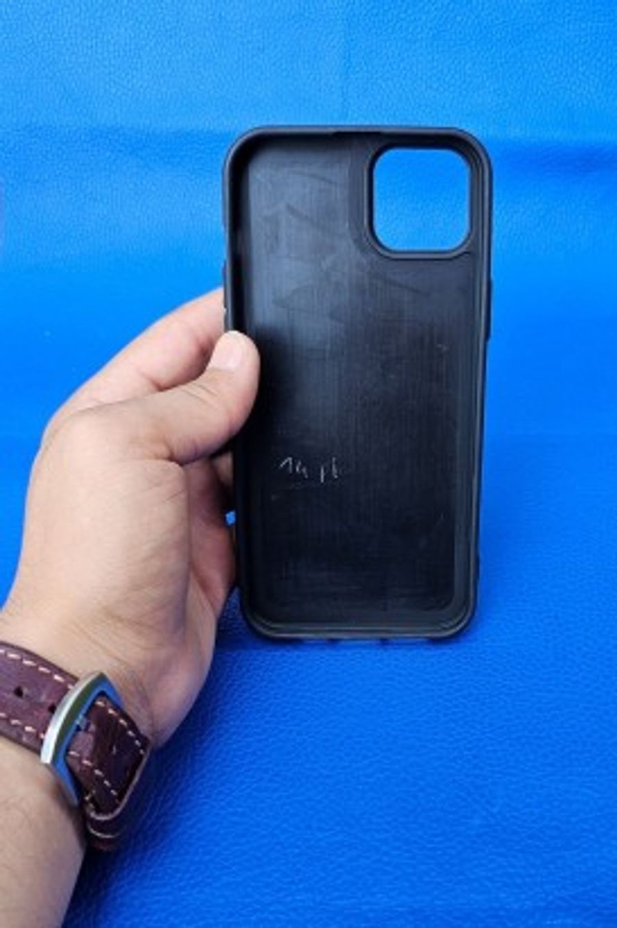 New Loco Hakiki Deri iPhone 14 Plas Kılıfı