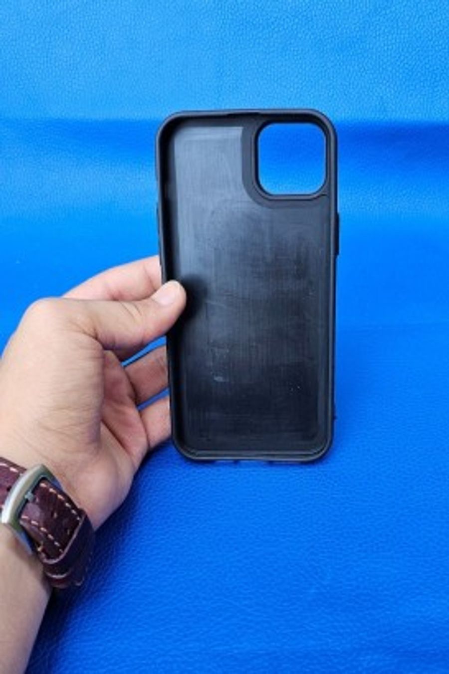 New Loco Hakiki Deri iPhone 14 Plas Kılıfı