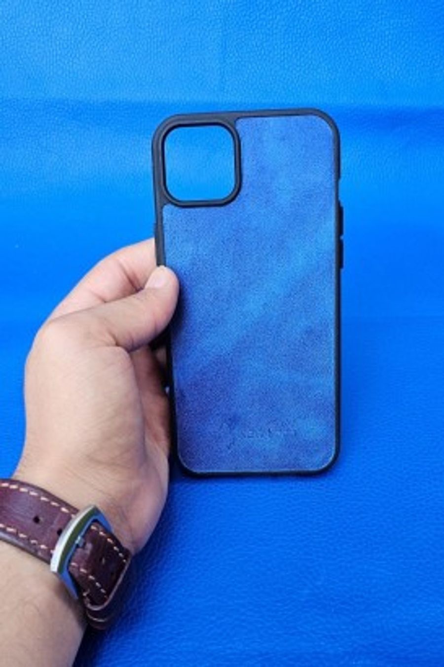 New Loco Hakiki Deri iPhone 14 Plas Kılıfı