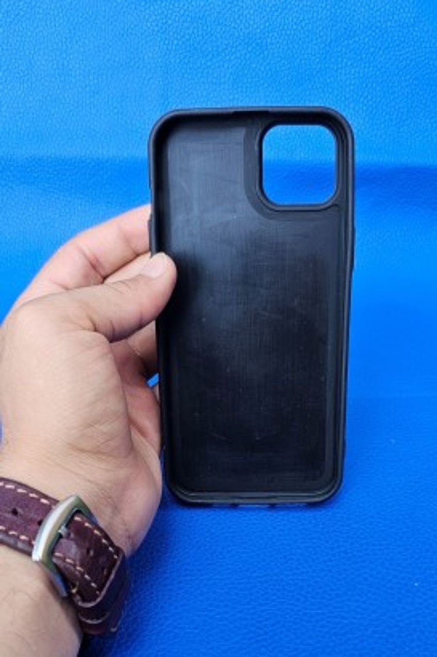 New Loco Hakiki Deri iPhone 14 Plas Kılıfı