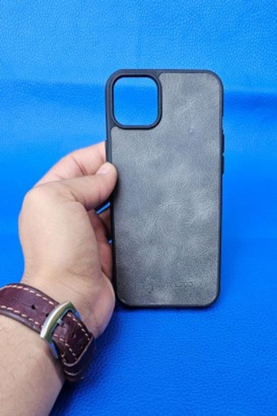 New Loco Hakiki Deri iPhone 14 Plas Kılıfı