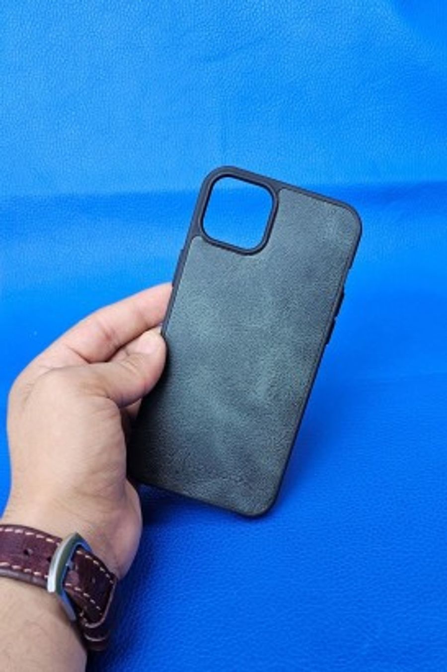 New Loco Hakiki Deri iPhone 14 Plas Kılıfı