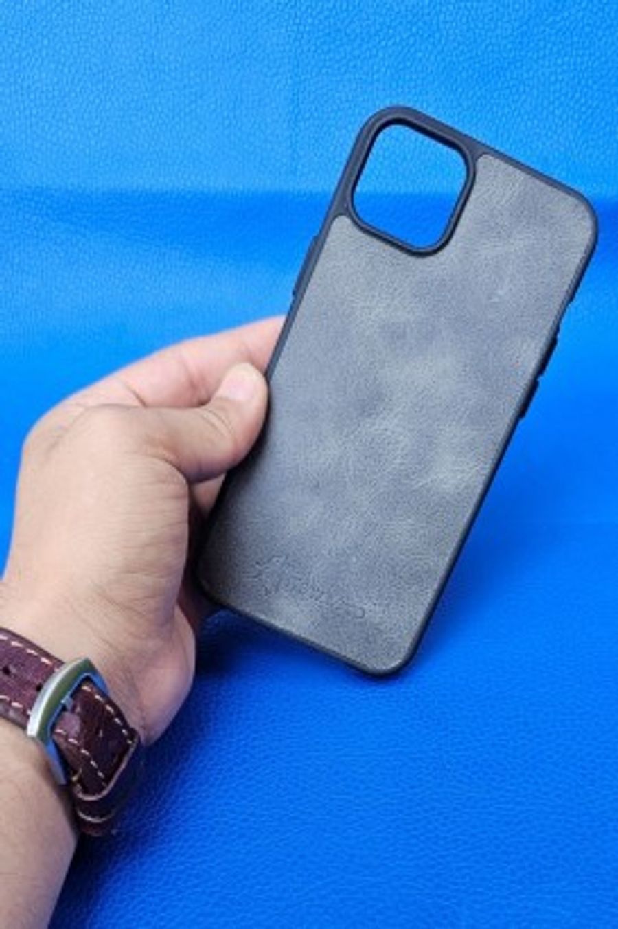 New Loco Hakiki Deri iPhone 14 Plas Kılıfı