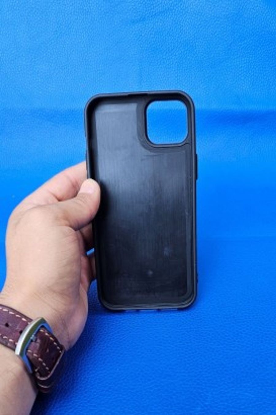New Loco Hakiki Deri iPhone 14 Plas Kılıfı