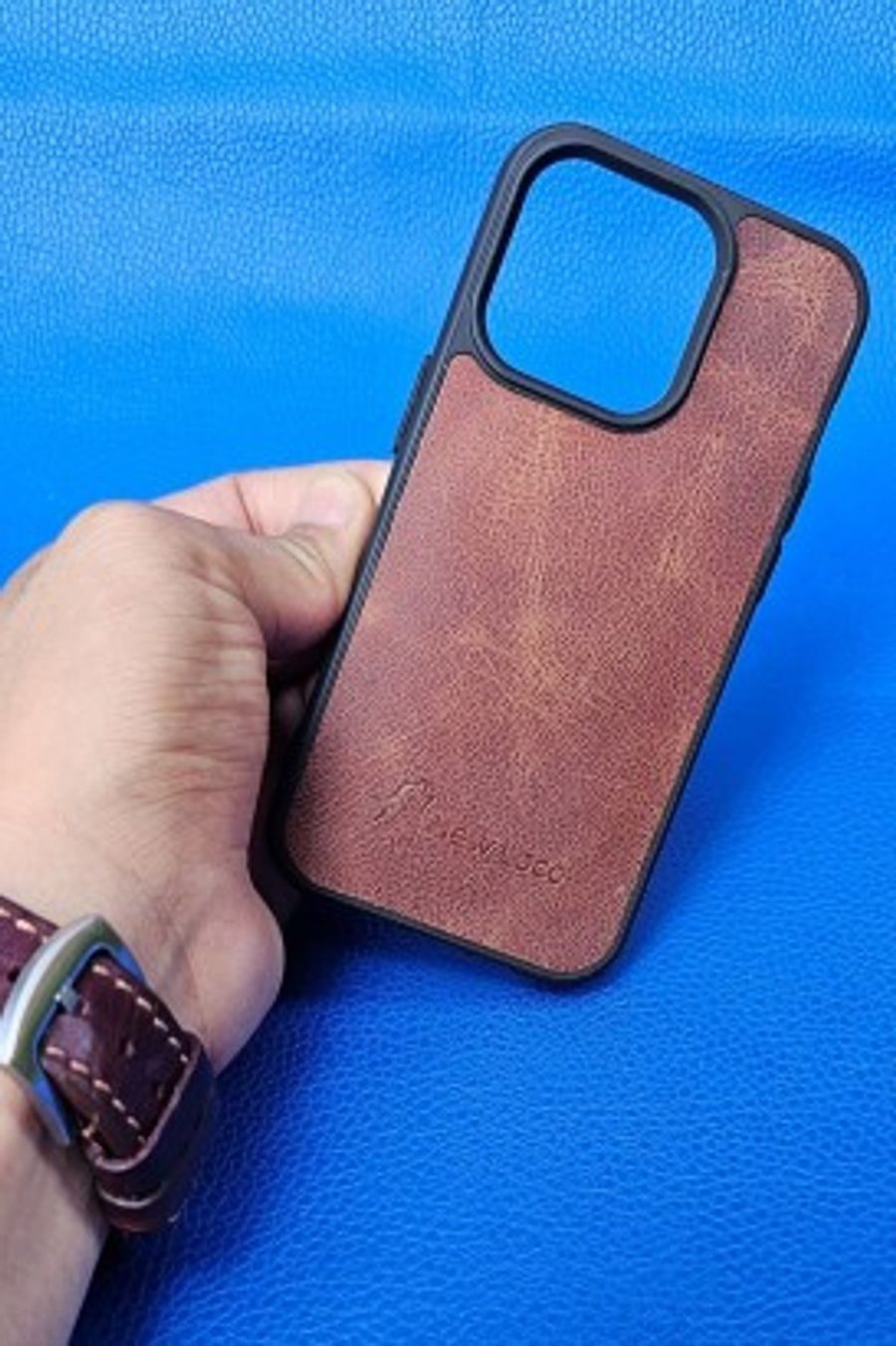 New Loco Hakiki Deri iPhone 14 Pro Kılıfı