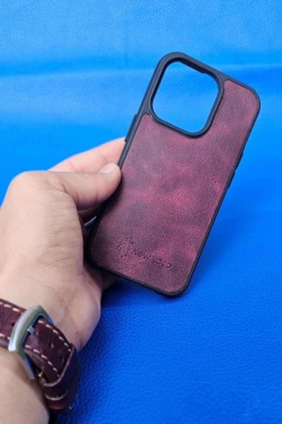 New Loco Hakiki Deri iPhone 14 Pro Kılıfı