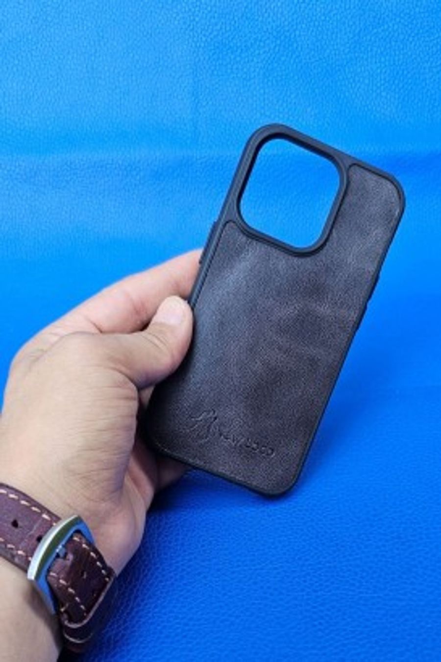 New Loco Hakiki Deri iPhone 14 Pro Kılıfı