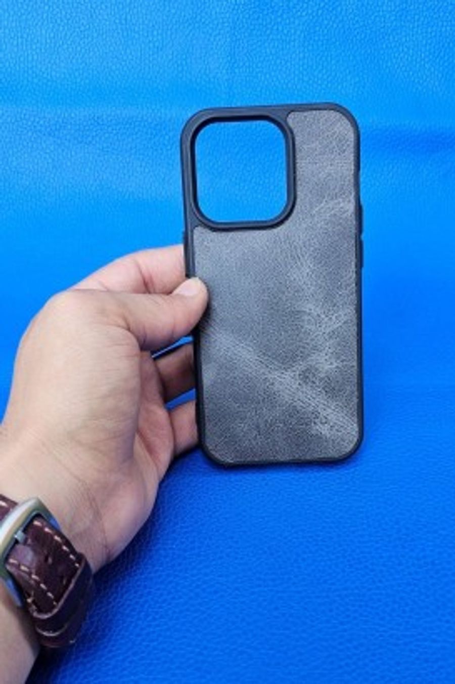 New Loco Hakiki Deri iPhone 14 Pro Kılıfı
