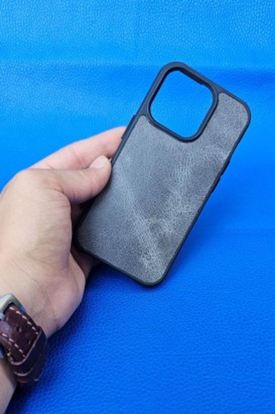 New Loco Hakiki Deri iPhone 14 Pro Kılıfı