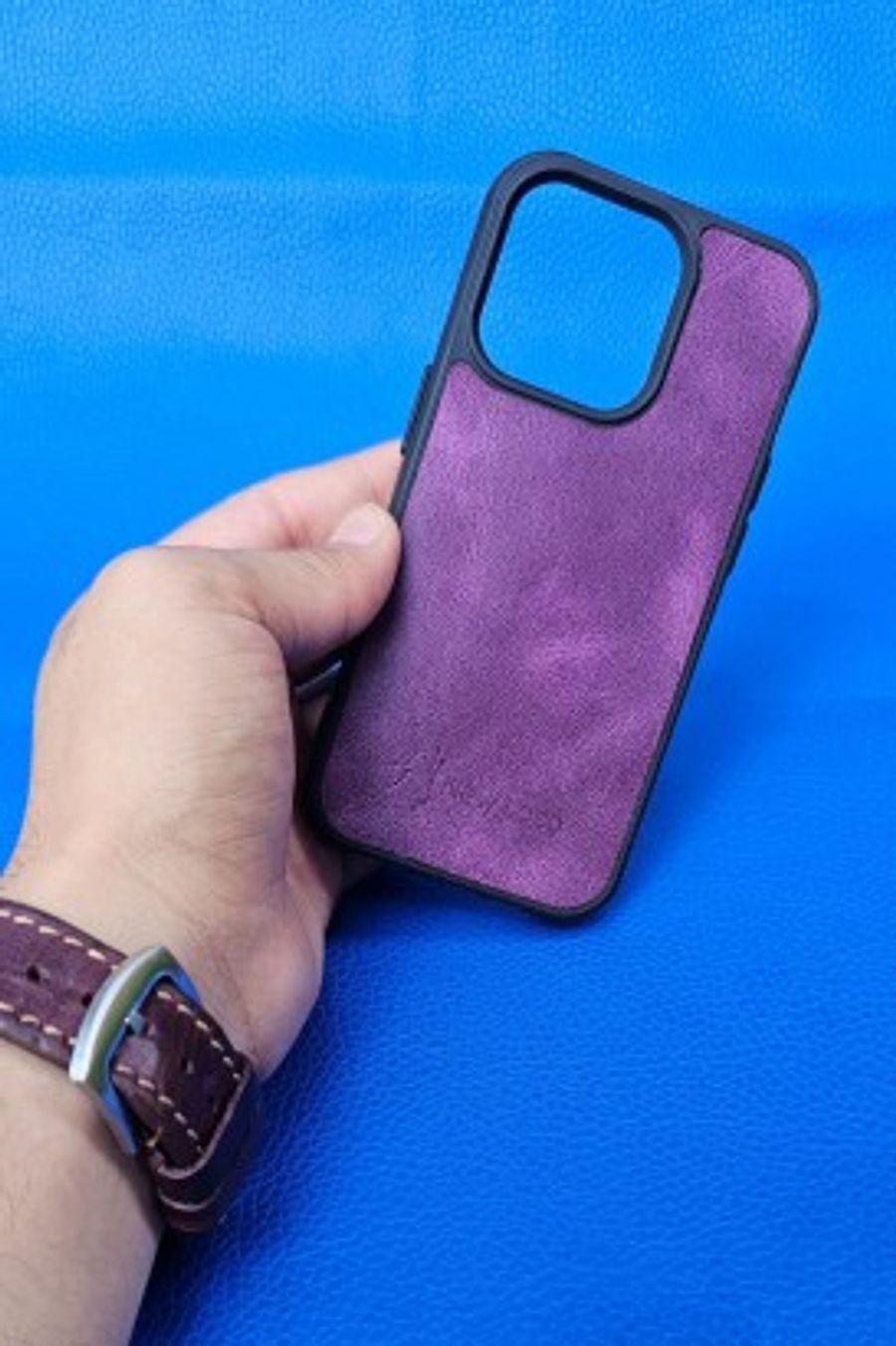 New Loco Hakiki Deri iPhone 14 Pro Kılıfı