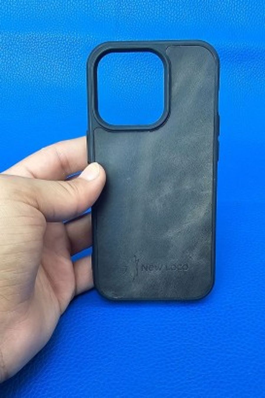 New Loco Hakiki Deri iPhone 14 Pro Kılıfı