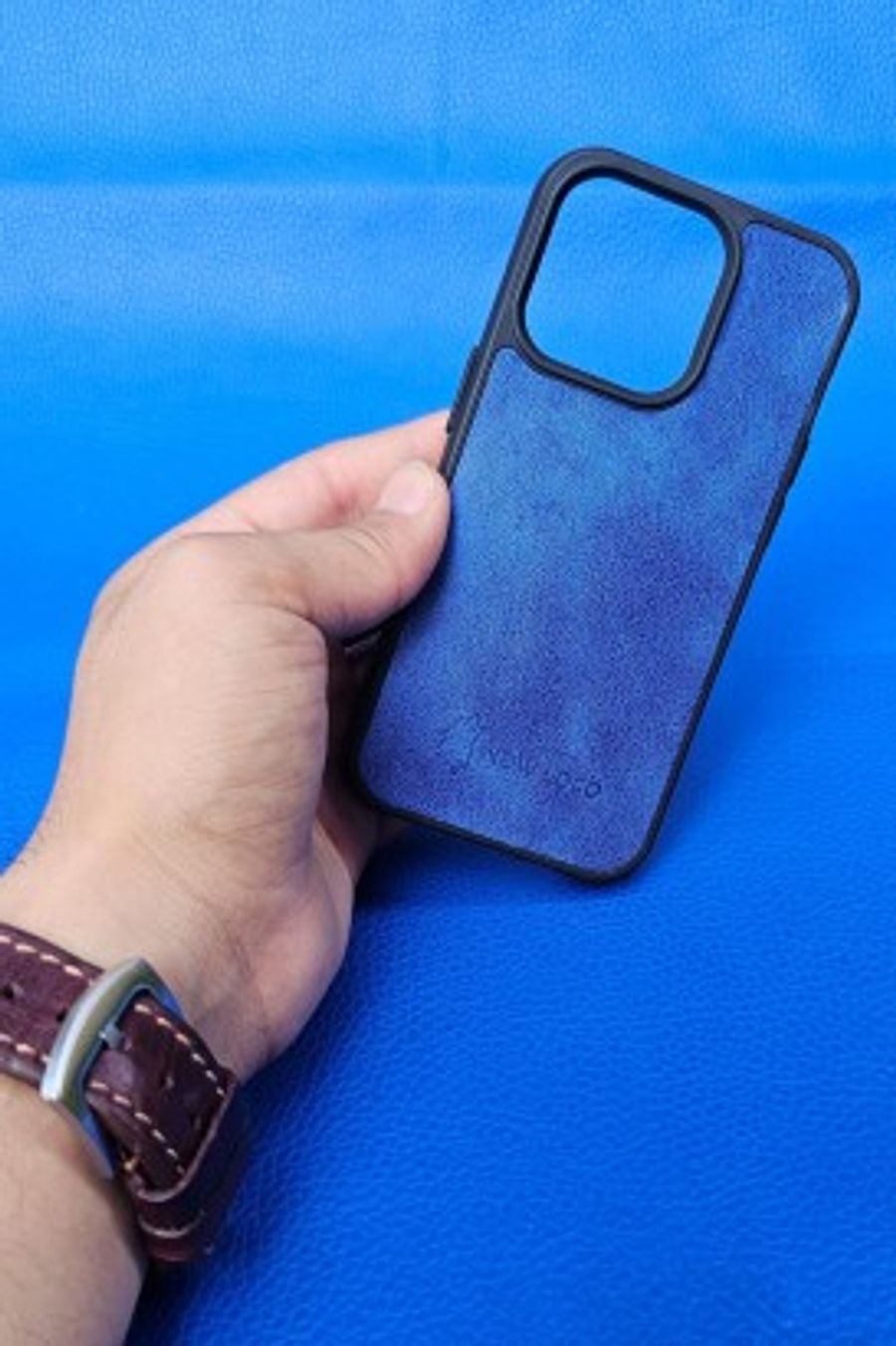 New Loco Hakiki Deri iPhone 14 Pro Kılıfı