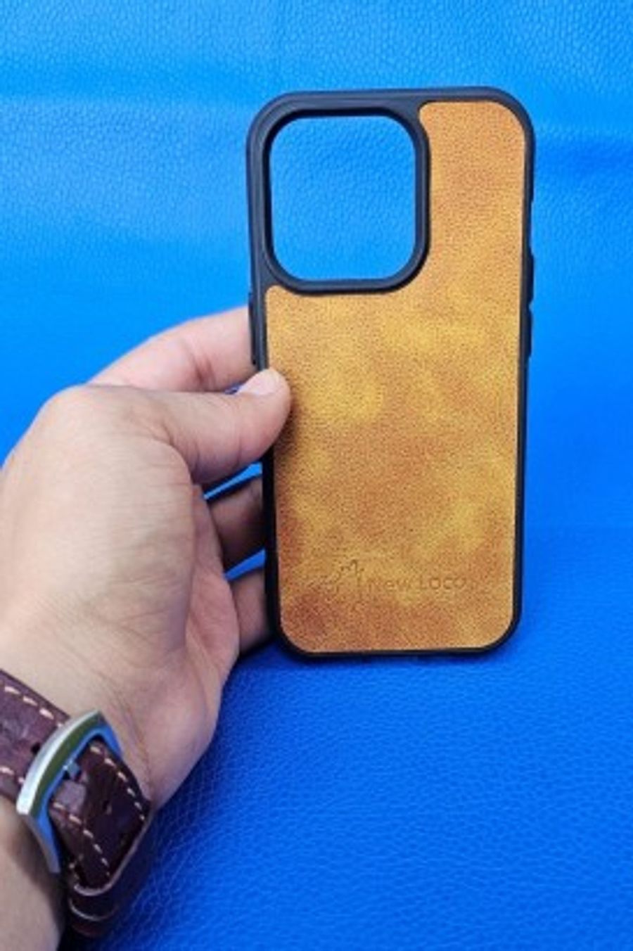 New Loco Hakiki Deri iPhone 14 Pro Kılıfı
