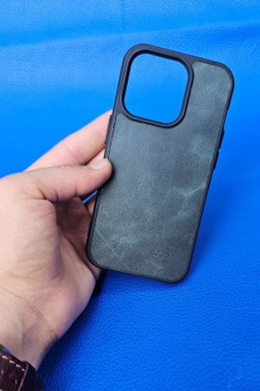 New Loco Hakiki Deri iPhone 14 Pro Kılıfı