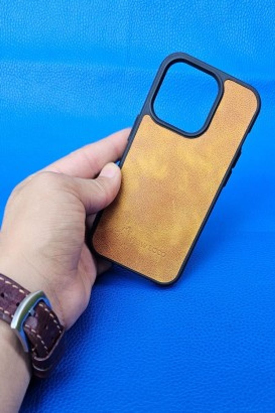 New Loco Hakiki Deri iPhone 14 Pro Kılıfı