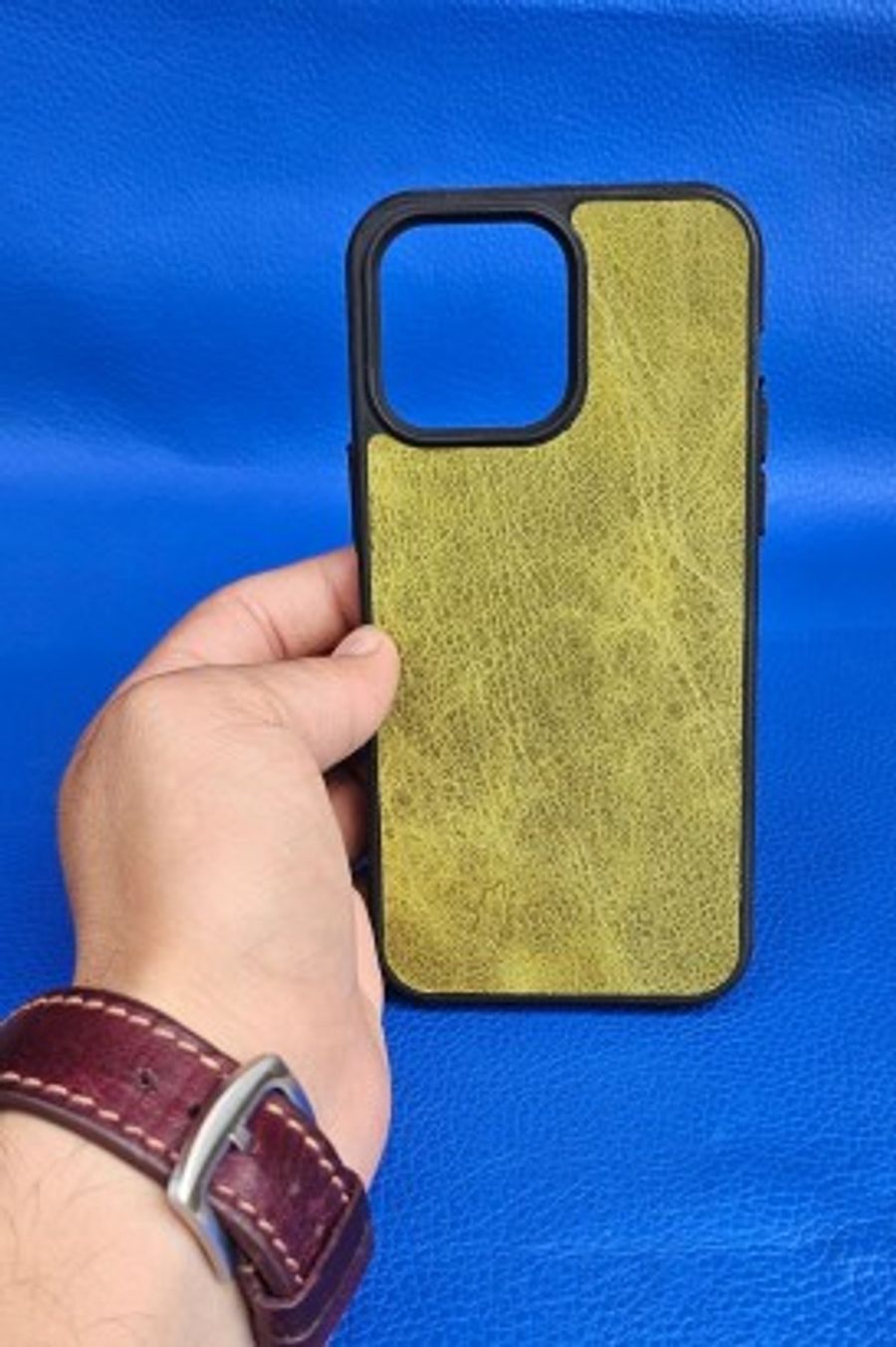 New Loco Hakiki Deri iPhone 14 Pro Max Kılıfı