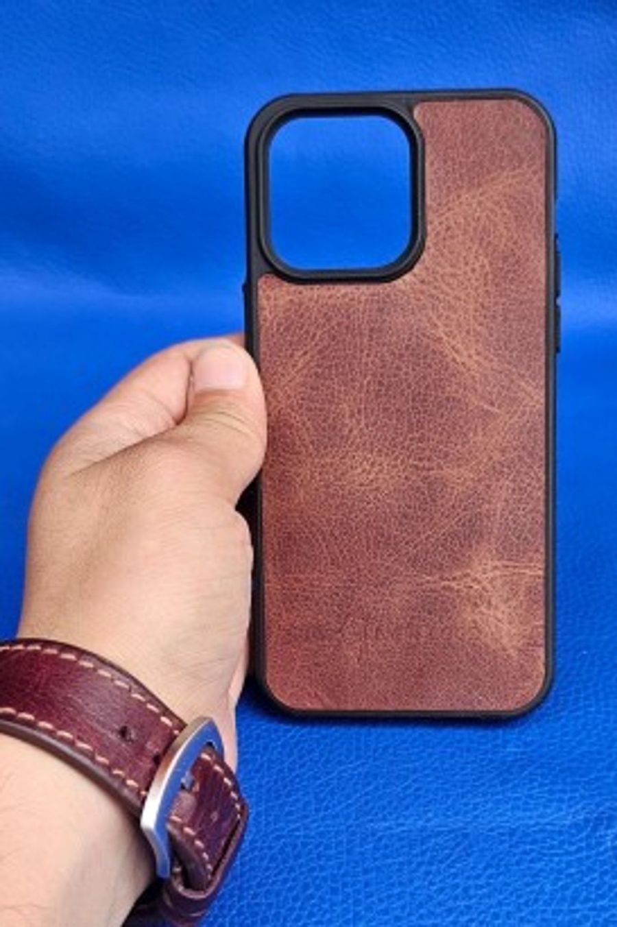 New Loco Hakiki Deri iPhone 14 Pro Max Kılıfı