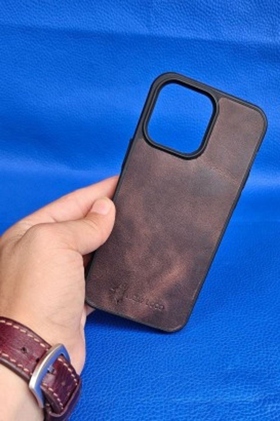 New Loco Hakiki Deri iPhone 14 Pro Max Kılıfı