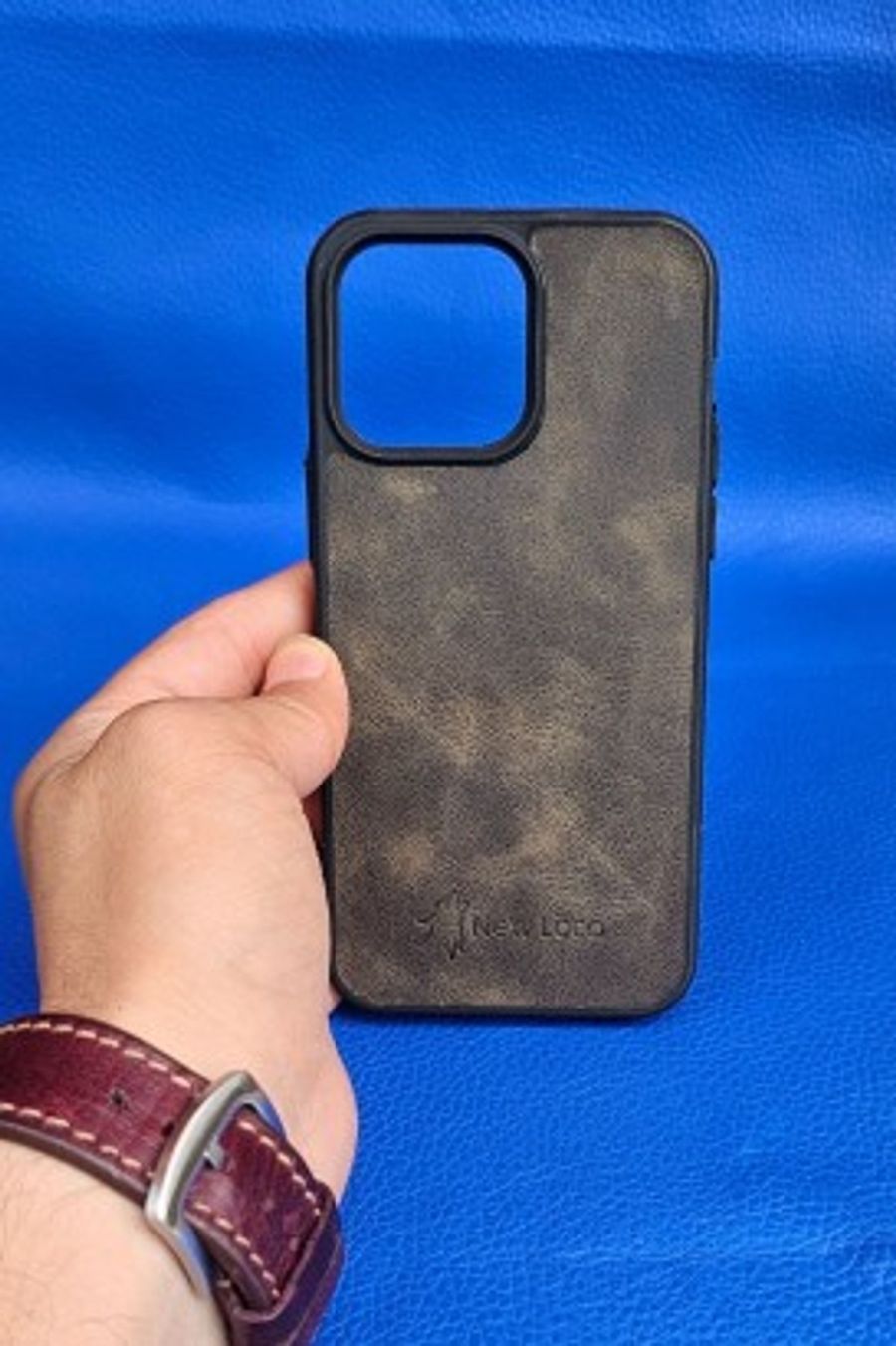 New Loco Hakiki Deri iPhone 14 Pro Max Kılıfı