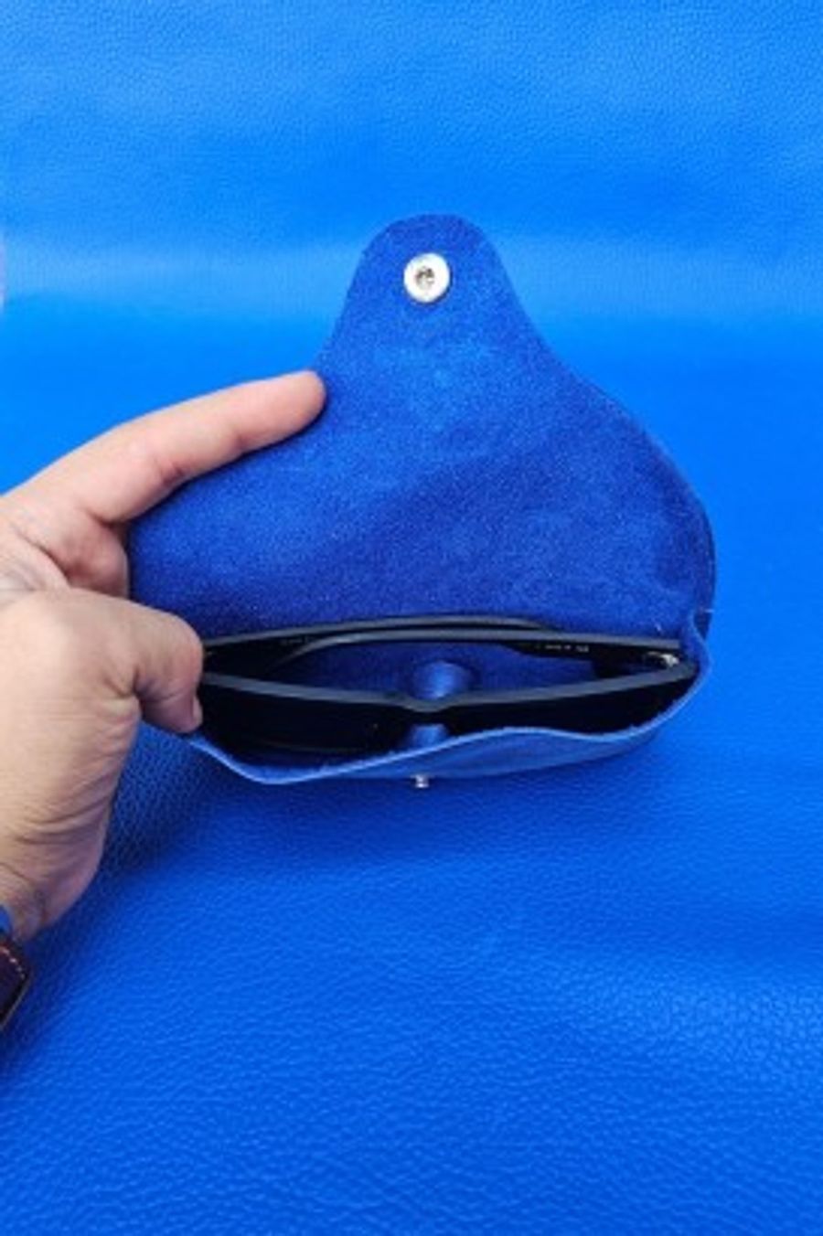 New Loco Metodo Deri Güneş Gözlüğü Kılıfı
