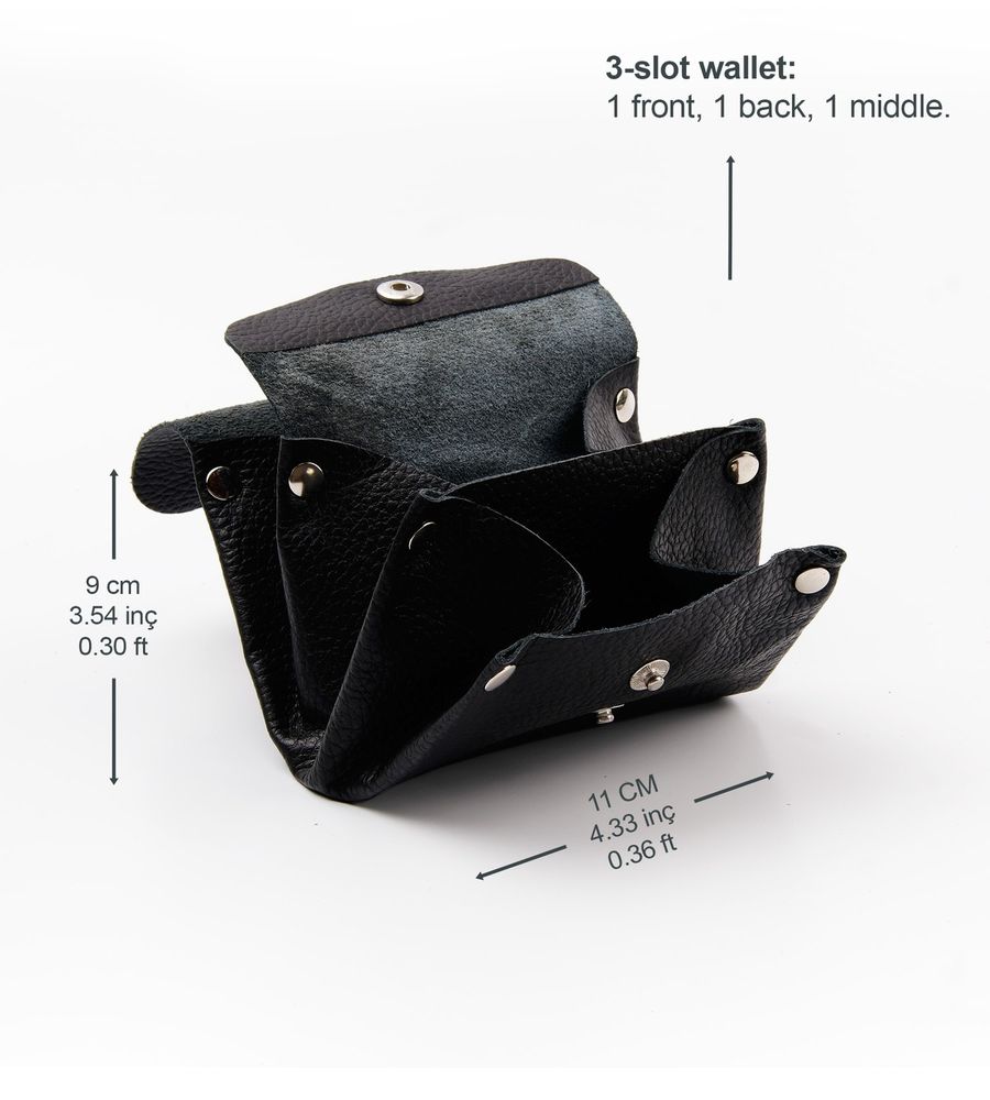 New Loco Nobleza Leather Wallet Black