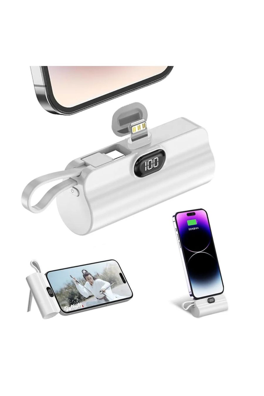 OEM 2'si 1 Arada Mini Power Bank