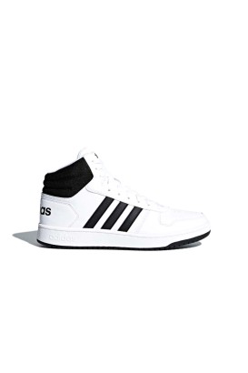 Adidas Hoops 2,0 Mid Beyaz Erkek Sneaker - Thumbnail