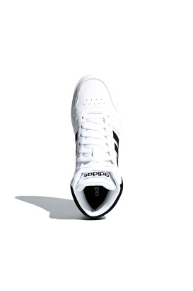 Adidas Hoops 2,0 Mid Beyaz Erkek Sneaker - Thumbnail