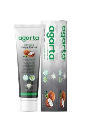 Agarta Doğal Diş Macunu Aktif Karbonlu 100 Ml - Thumbnail