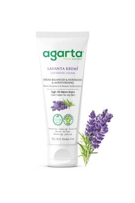 Agarta Doğal Lavanta Cilt Bakım Kremi 75 Ml - Thumbnail