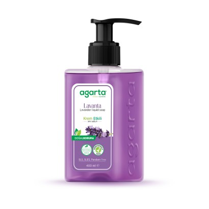 Agarta Doğal Sıvı Sabun Lavanta 400 Ml - Thumbnail