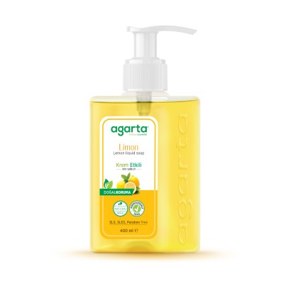 Agarta Doğal Sıvı Sabun Limon 400 Ml - Thumbnail