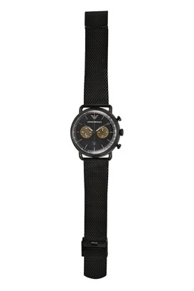ساعة يد كوارتز كرونوغراف للرجال بسوار ستانلس ستيل موديل AR11142 من EA - Thumbnail