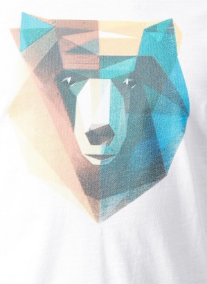 Bad Bear POLYGON BEAR TEE Erkek Tişört - Thumbnail