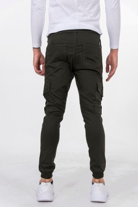 Bro Clothing Kargo Cepli Paça Lastikli Erkek Pantolon - Thumbnail
